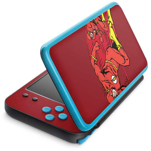 DC Comics The Flash Classic Art in Sequence Running pose Nintendo 2DS XL (2017) Skin